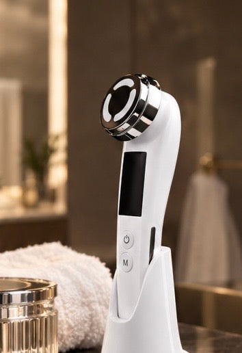 RF Facial Radiofrequency Facial Massager EMS Facial Microcurrent High Frequency Face Lifting Machine Skin Rejuvenation Device